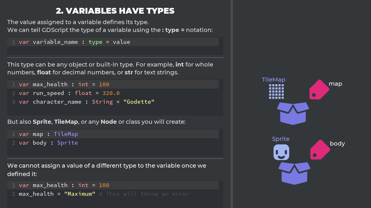 GDscript intro tutorial