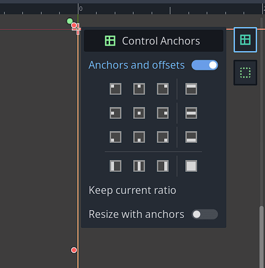 Screenshot of the new UI layout picker with options as clickable icons displayed on a grid