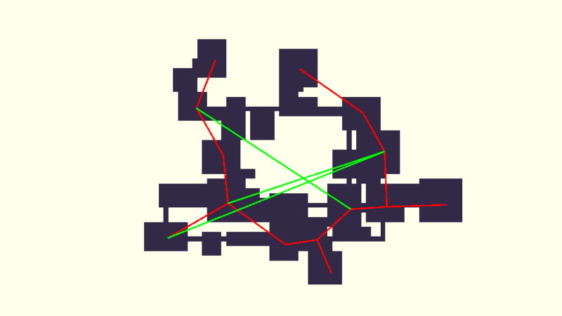 A procedurally generated top-down dungeon