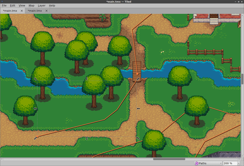 Tiled map editor