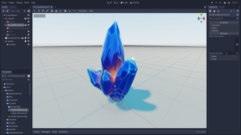Godot Assets in Editor