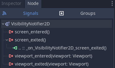 VisibilityNotifier2D signal connection