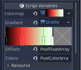 HeightMap colormap