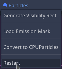 Restarting the effect
